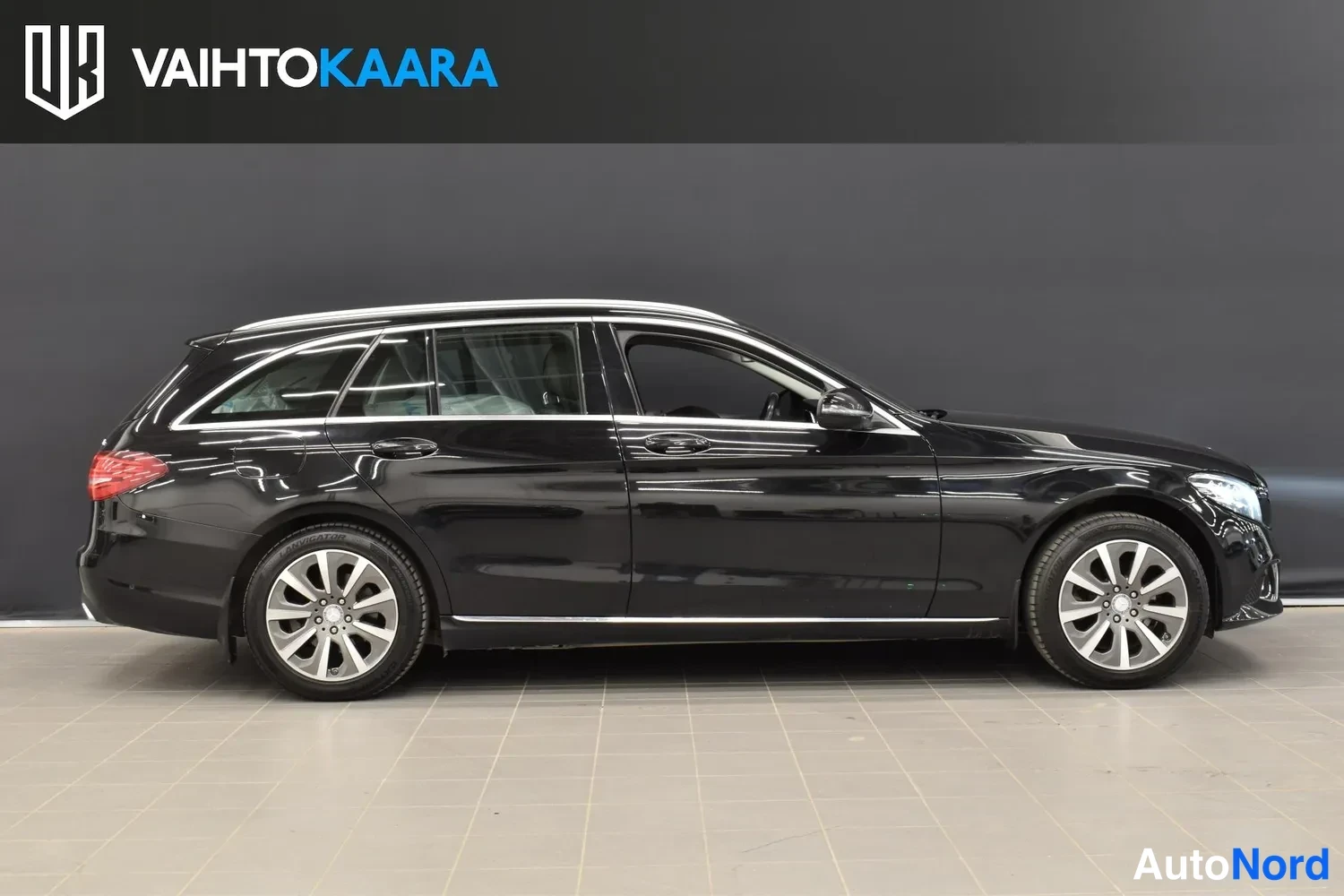 Musta Mercedes-Benz C 200 4MATIC 2019, ulkokuva 5 – Raisio