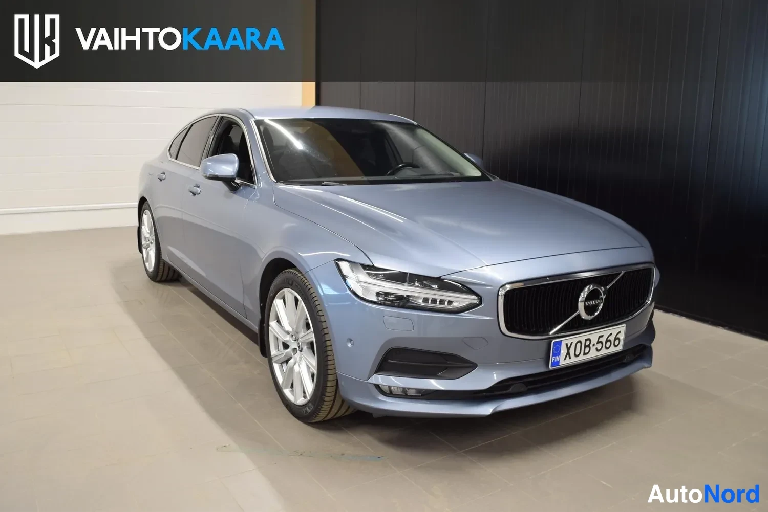 Sininen Volvo S90 2017, ulkokuva 6 – Raisio