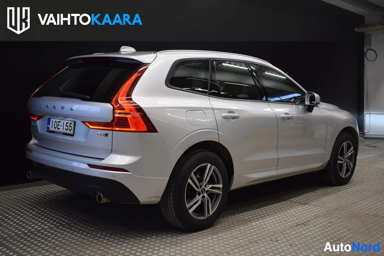 Harmaa Volvo XC60 2018, ulkokuva 4 – Raisio