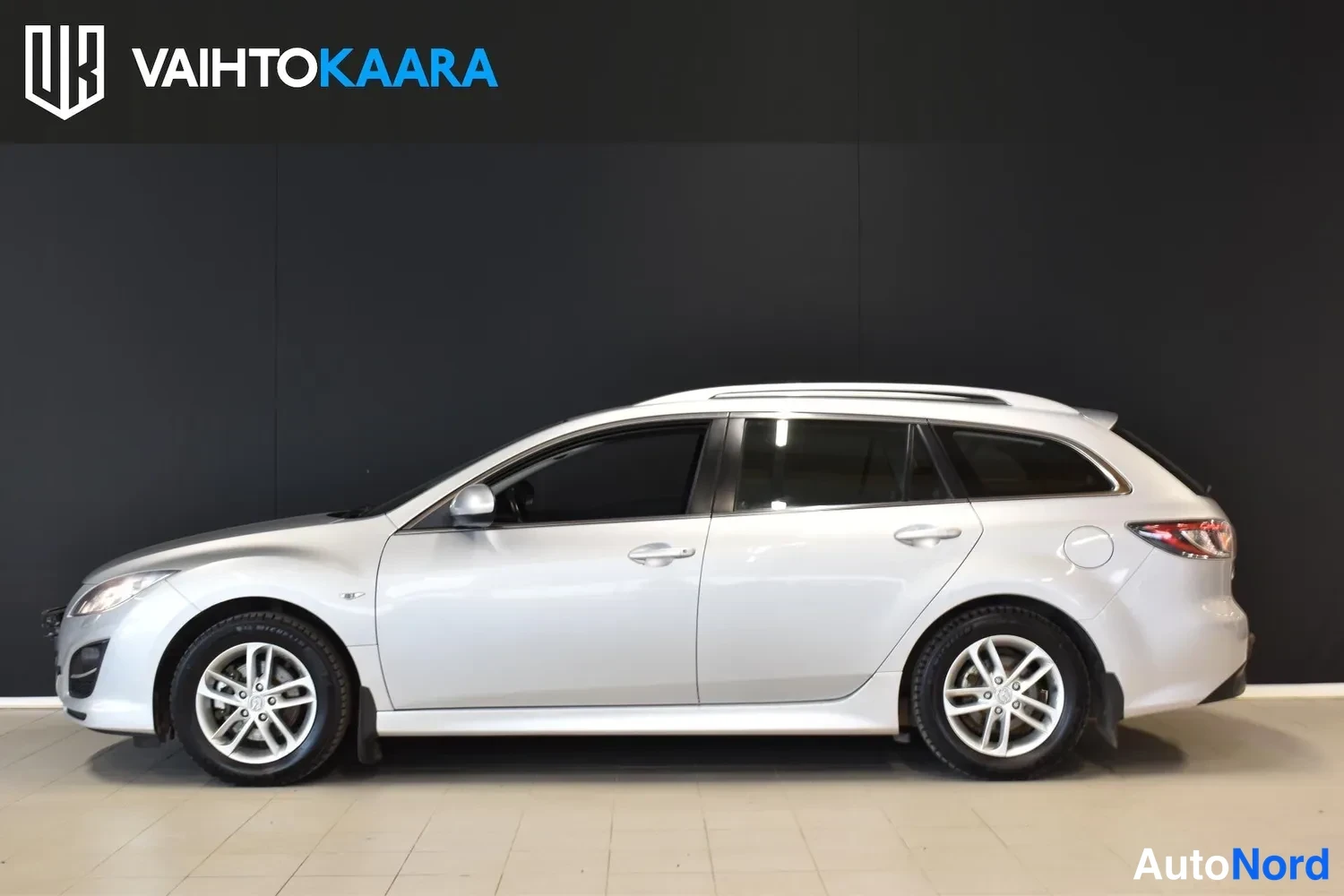 Harmaa Mazda 6 2012, ulkokuva 2 – Raisio