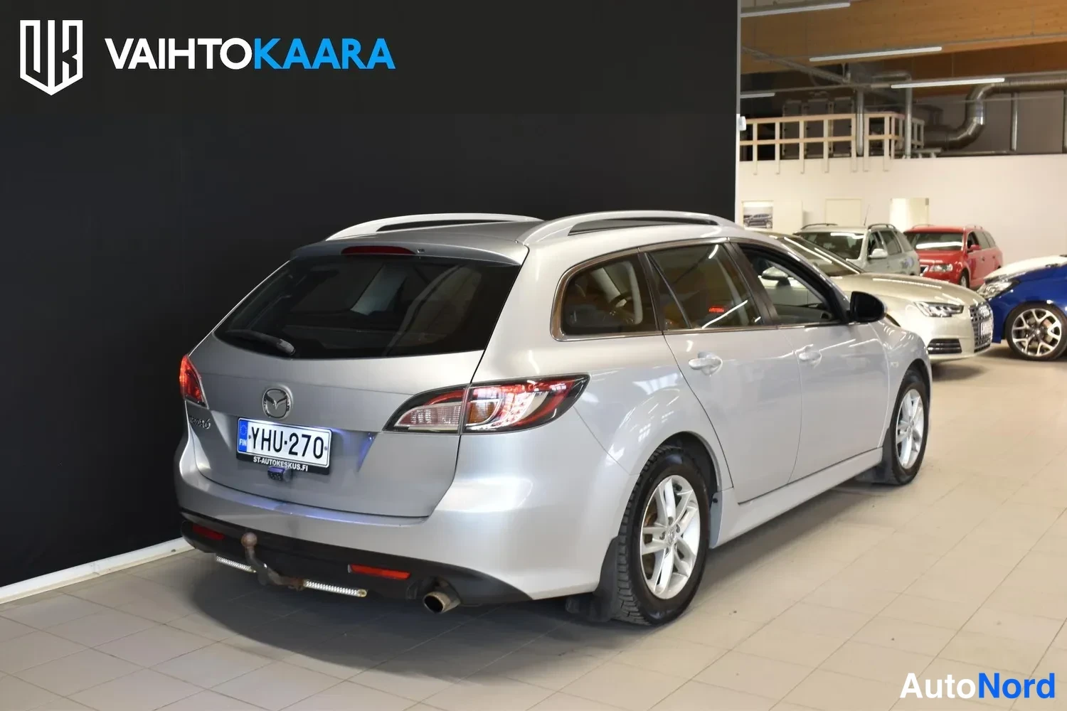 Harmaa Mazda 6 2012, ulkokuva 5 – Raisio
