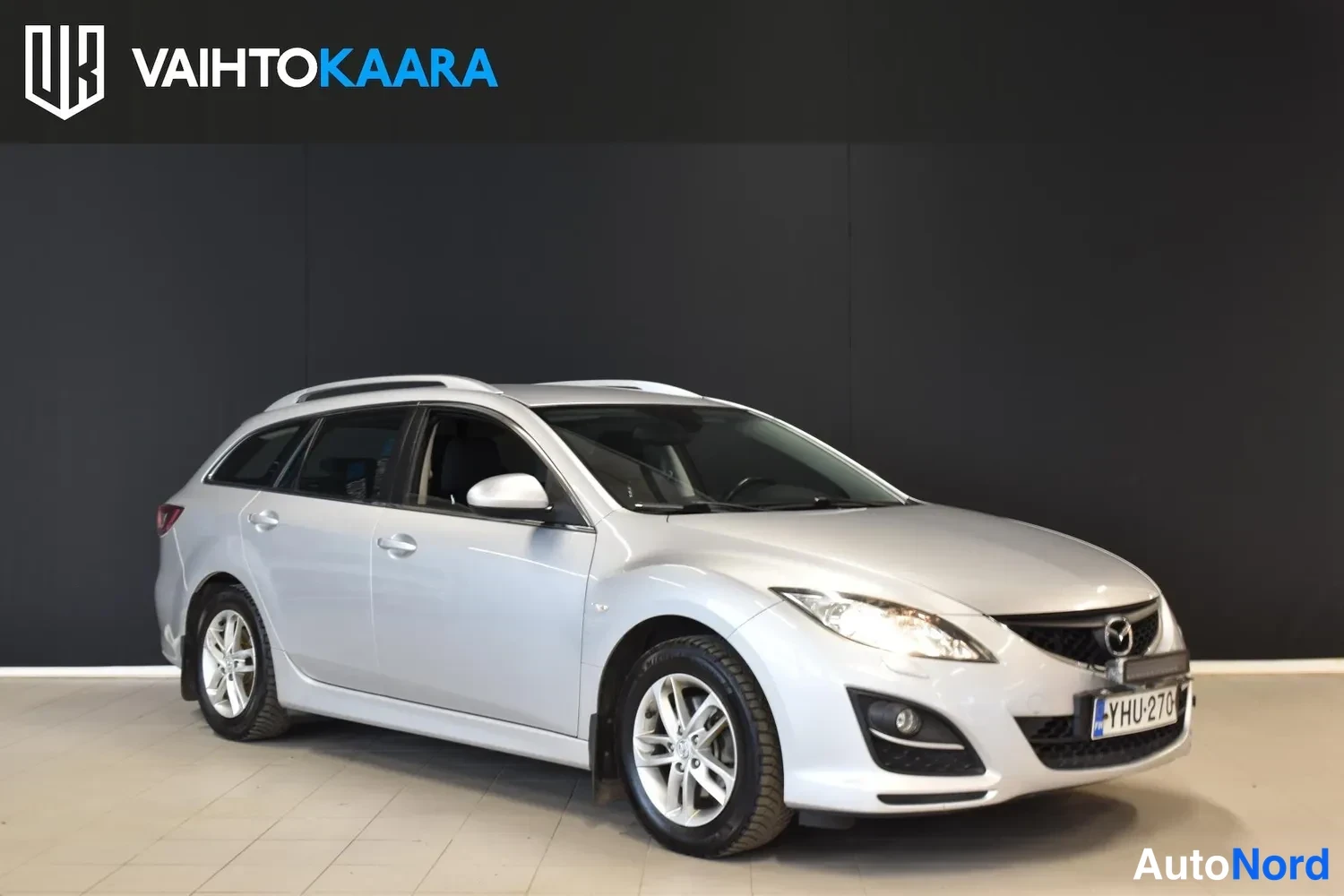 Harmaa Mazda 6 2012, ulkokuva 6 – Raisio