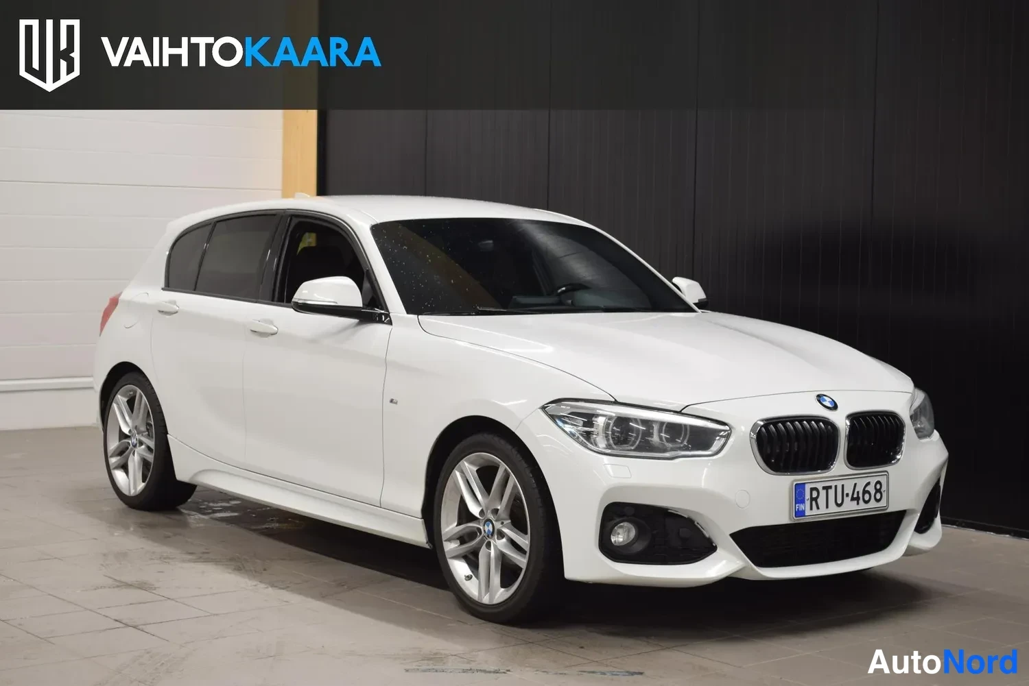 Valkoinen BMW 116d 2016, ulkokuva 6 – Raisio