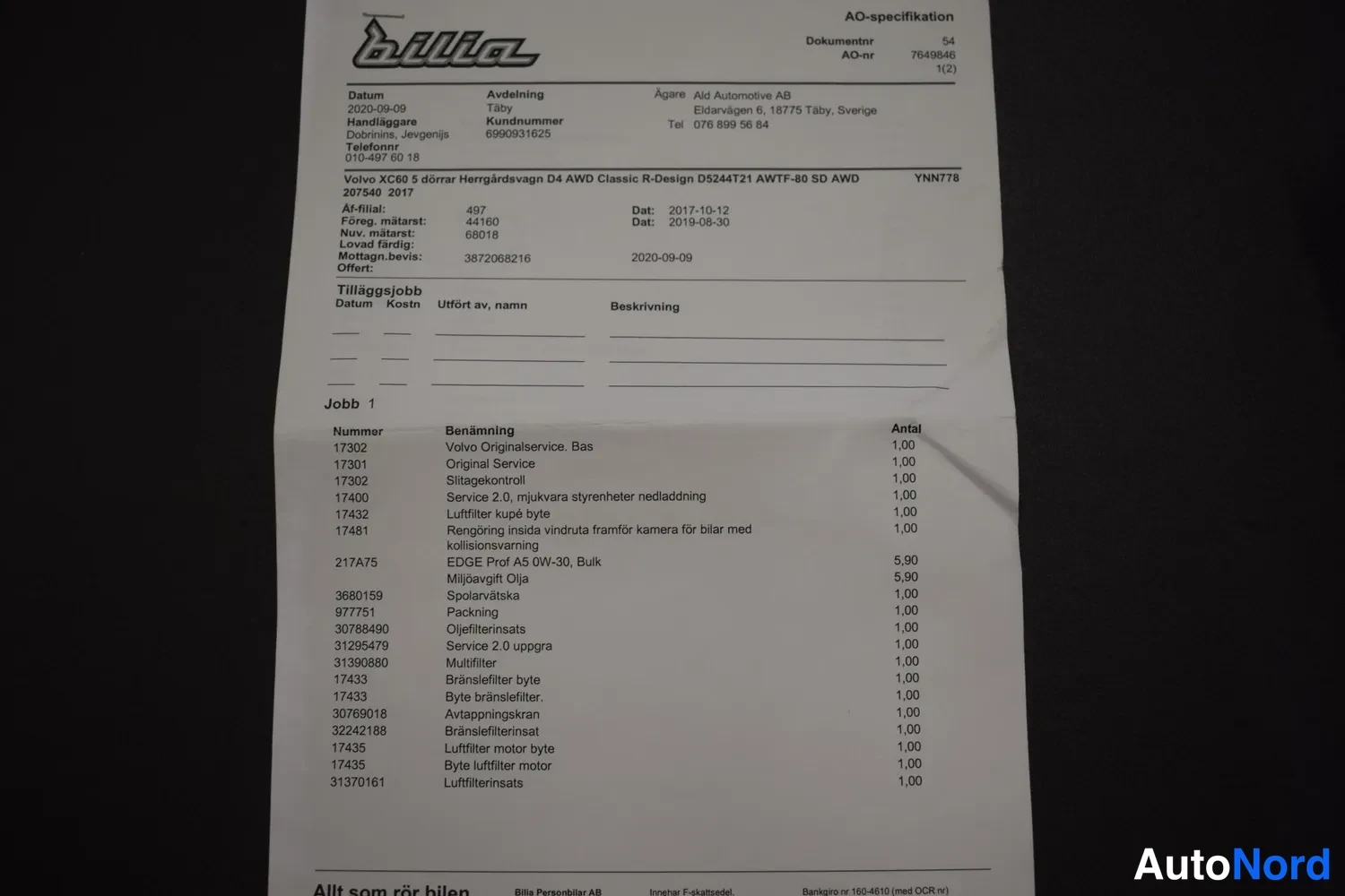 Valkoinen Volvo XC60 2017, ulkokuva 31 – Raisio