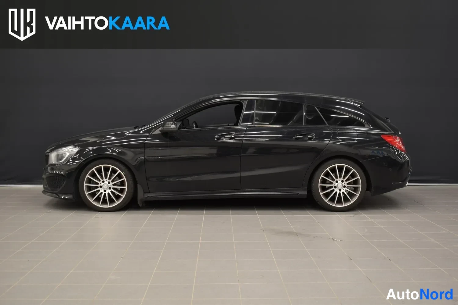 Musta Mercedes-Benz CLA 220 CDI 2015, ulkokuva 2 – Raisio