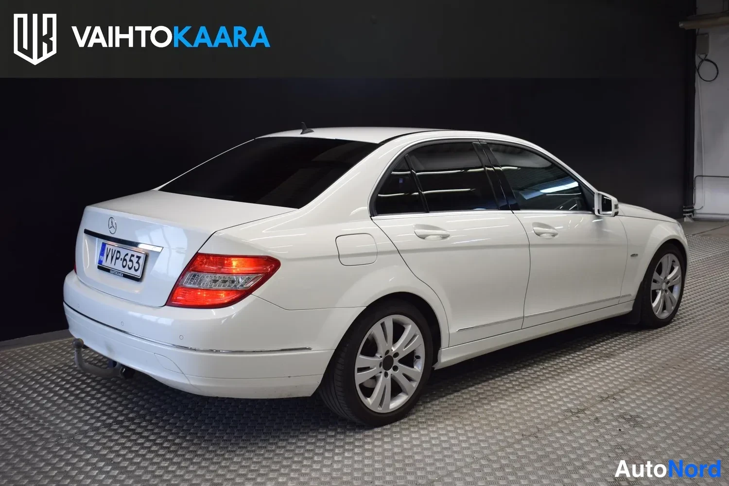 Valkoinen Mercedes-Benz C 200 CDI 2011, ulkokuva 4 – Raisio