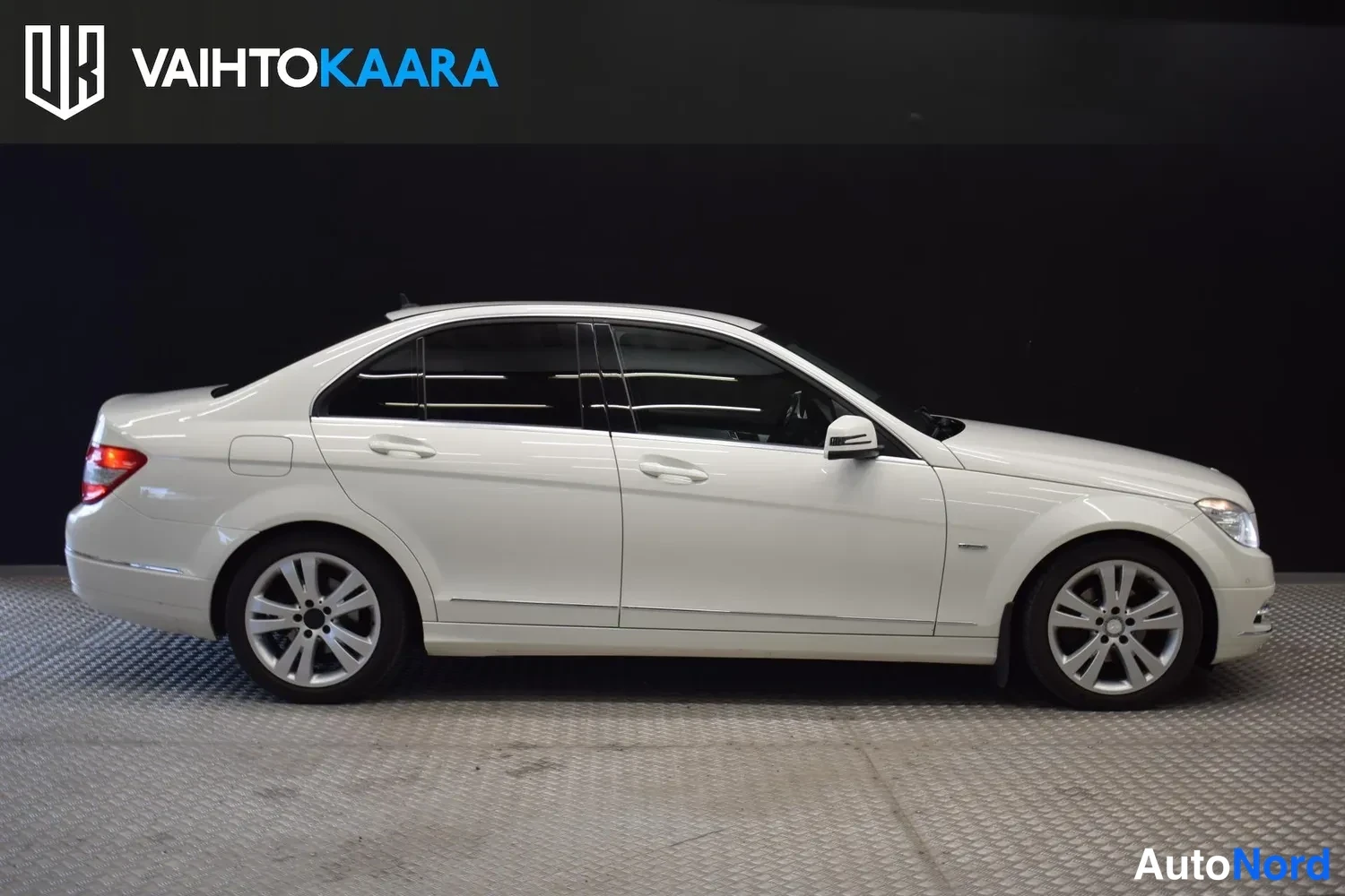 Valkoinen Mercedes-Benz C 200 CDI 2011, ulkokuva 5 – Raisio