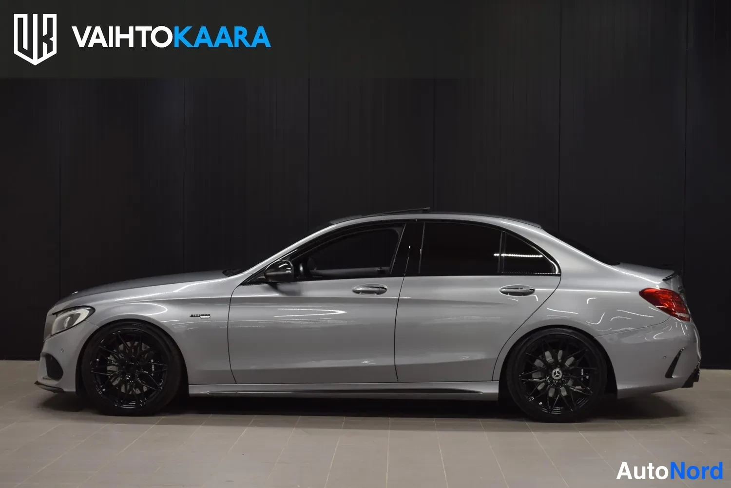 Harmaa Mercedes-Benz C 43 2017, ulkokuva 2 – Raisio