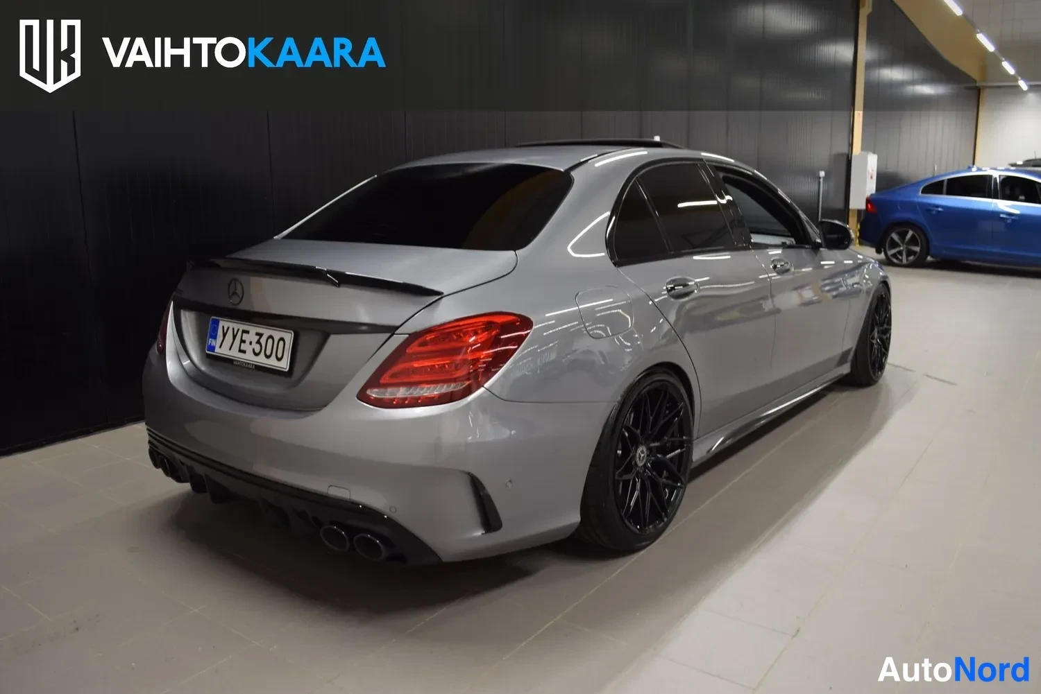 Harmaa Mercedes-Benz C 43 2017, ulkokuva 4 – Raisio