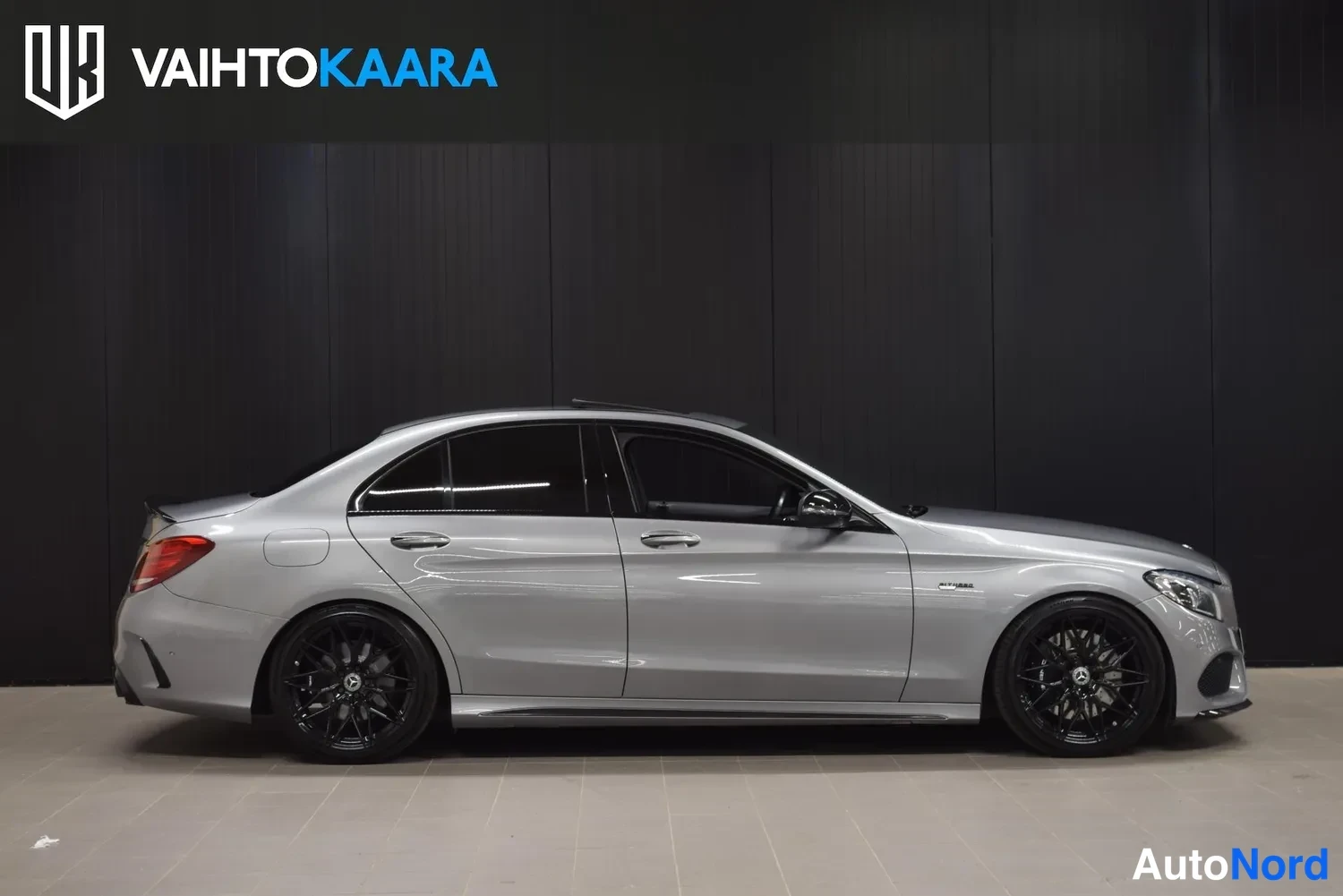 Harmaa Mercedes-Benz C 43 2017, ulkokuva 5 – Raisio