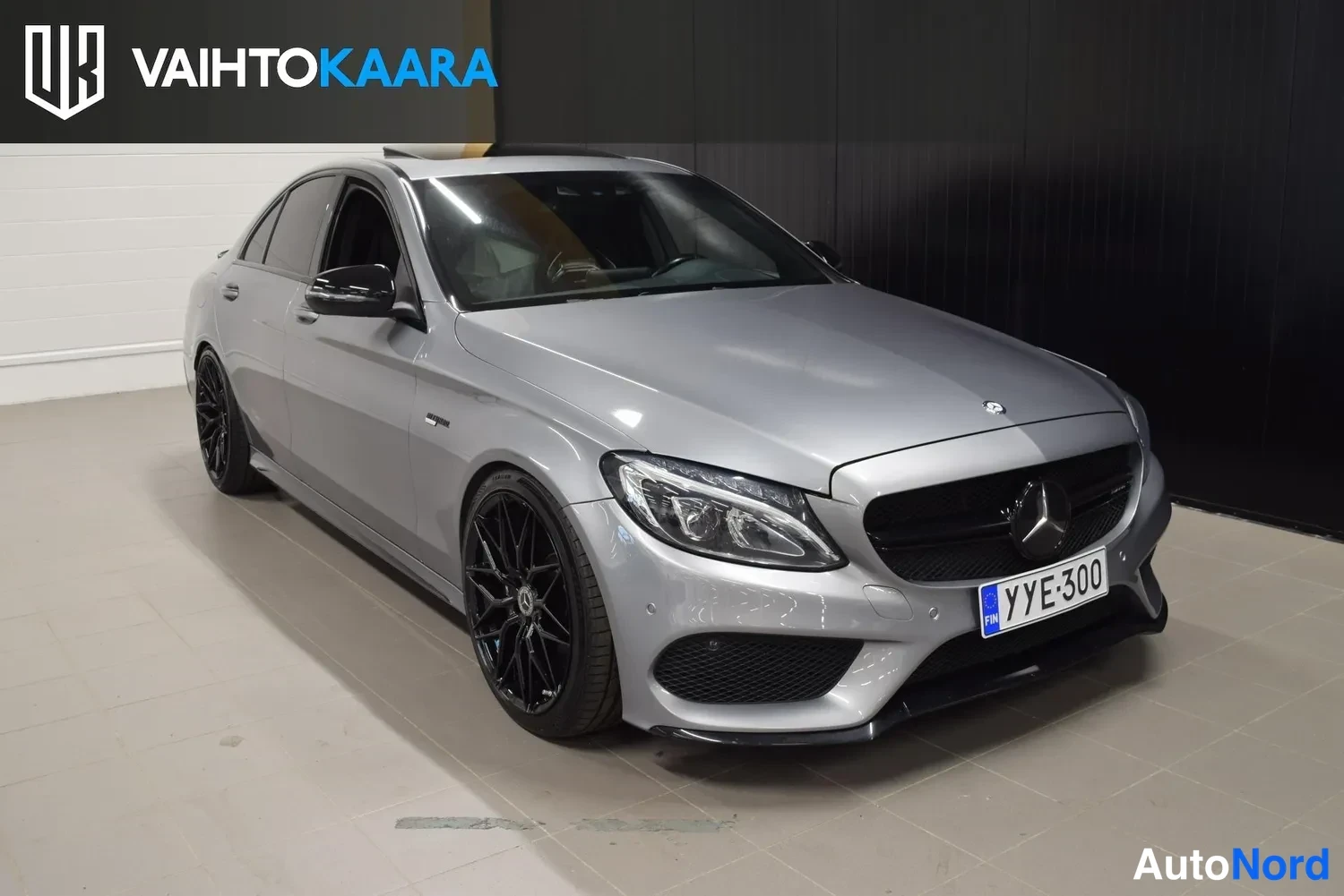 Harmaa Mercedes-Benz C 43 2017, ulkokuva 6 – Raisio