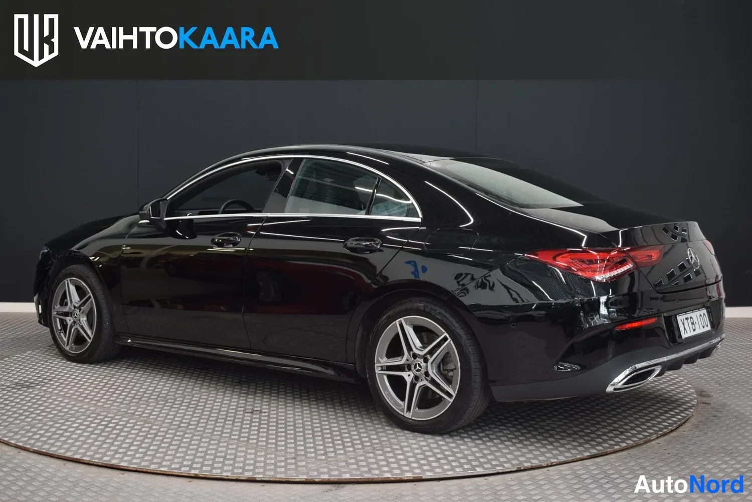 Musta Mercedes-Benz CLA 250 e 2023, ulkokuva 3 – Raisio