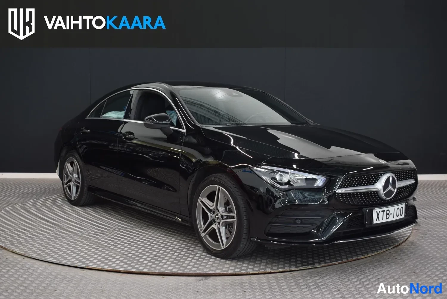 Musta Mercedes-Benz CLA 250 e 2023, ulkokuva 6 – Raisio