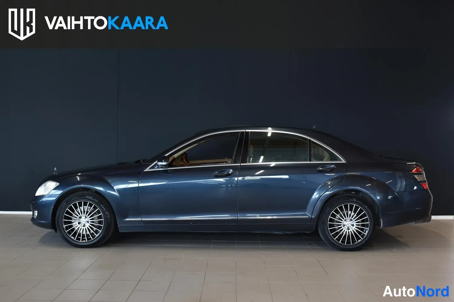 Sininen Mercedes-Benz S 320 d 4MATIC 2007, ulkokuva 2 – Raisio