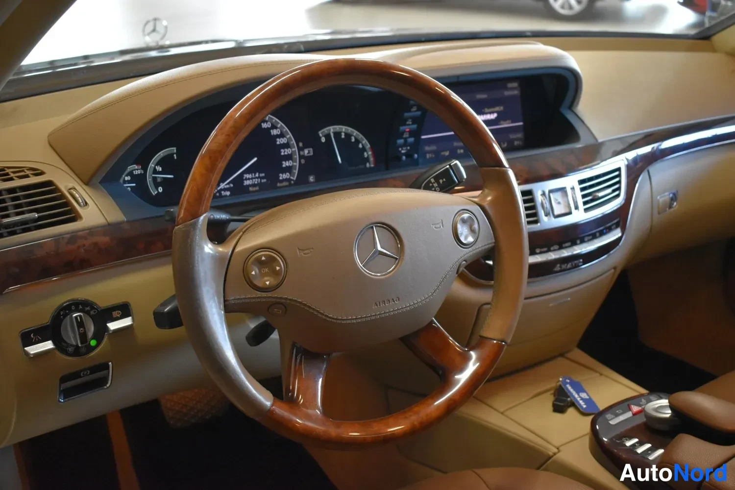 Sininen Mercedes-Benz S 320 d 4MATIC 2007, ulkokuva 11 – Raisio