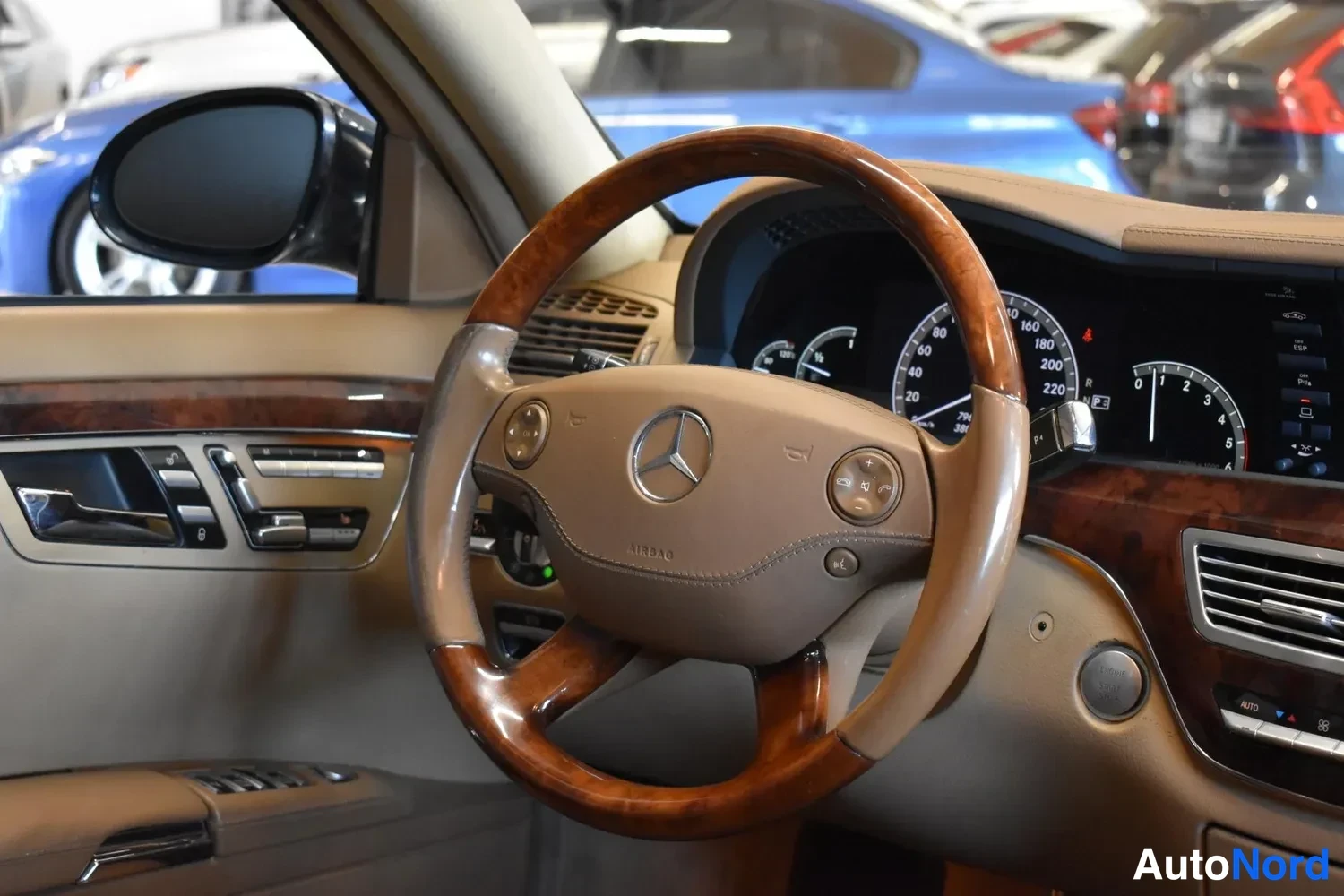 Sininen Mercedes-Benz S 320 d 4MATIC 2007, ulkokuva 15 – Raisio