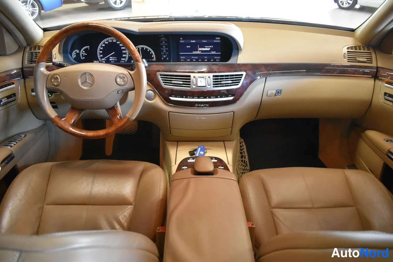 Sininen Mercedes-Benz S 320 d 4MATIC 2007, ulkokuva 17 – Raisio