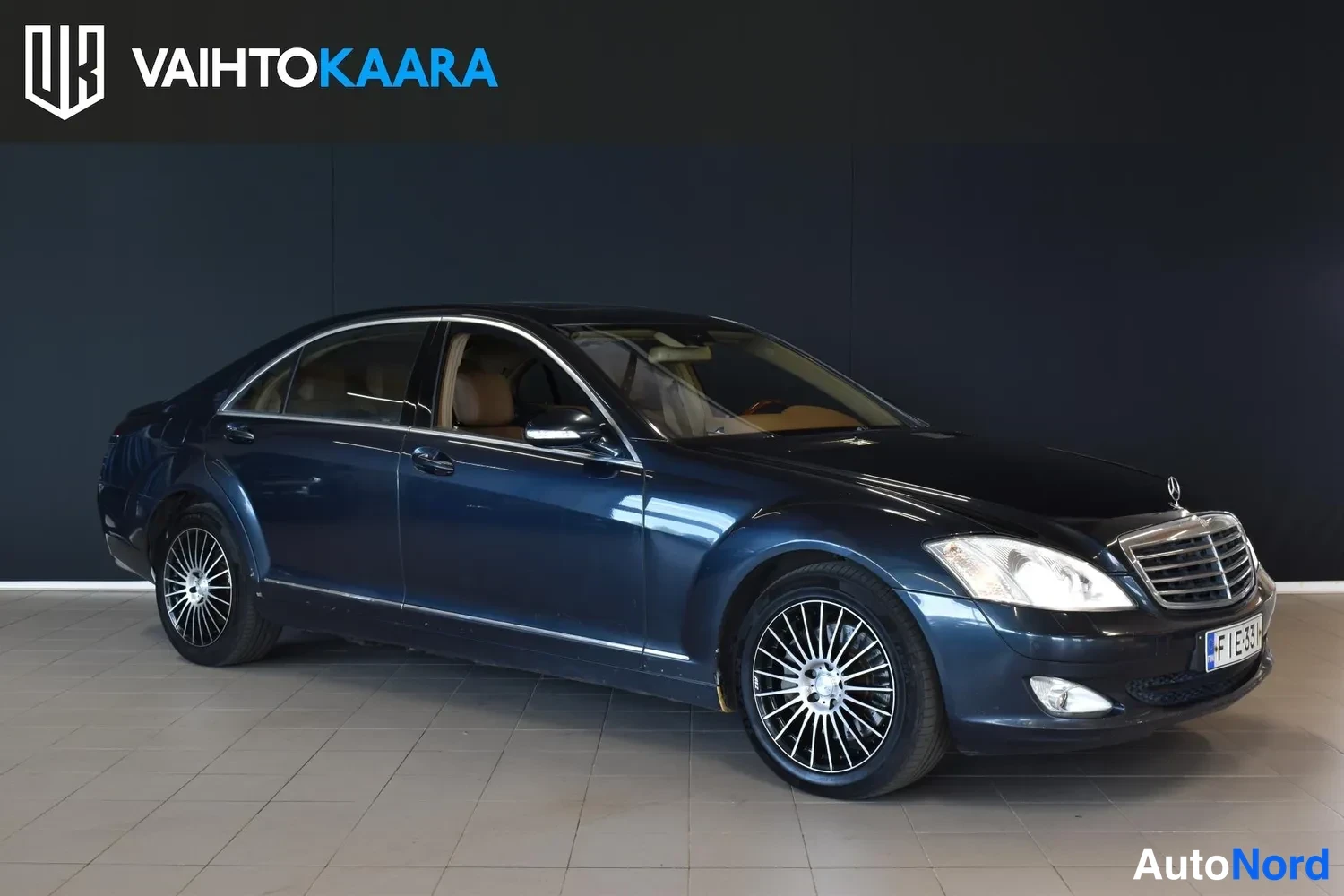 Sininen Mercedes-Benz S 320 d 4MATIC 2007, ulkokuva 6 – Raisio