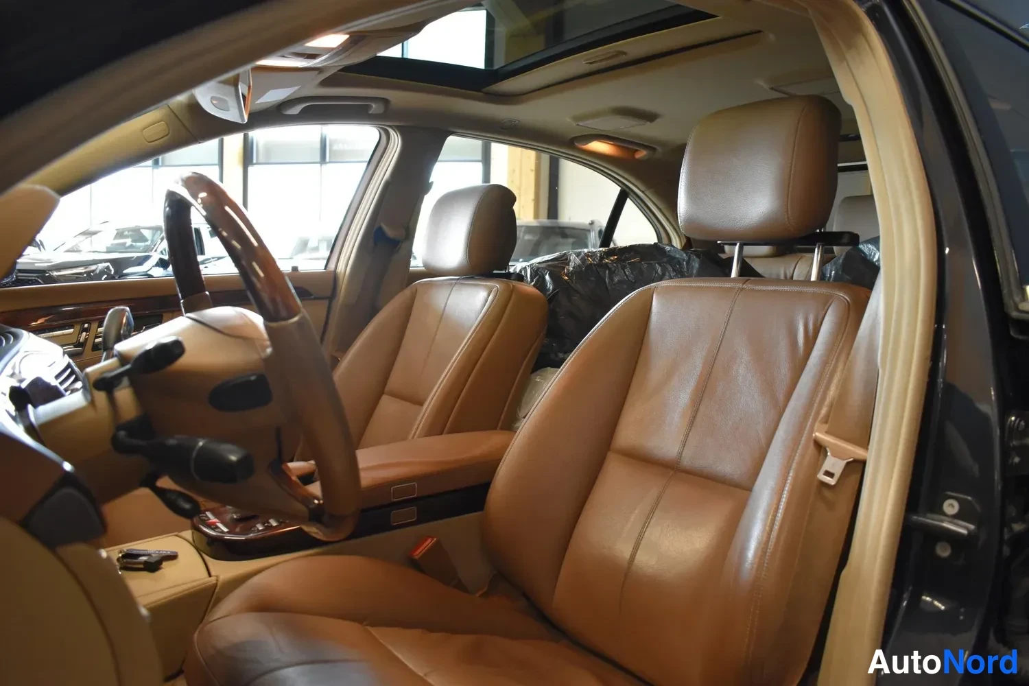 Sininen Mercedes-Benz S 320 d 4MATIC 2007, ulkokuva 8 – Raisio