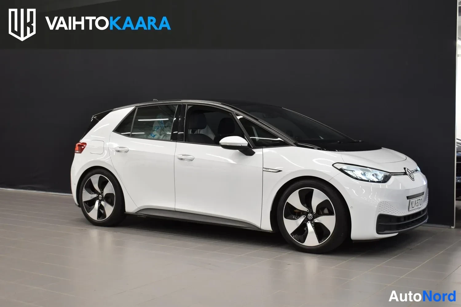 Valkoinen Volkswagen ID.3 2022, ulkokuva 6 – Raisio