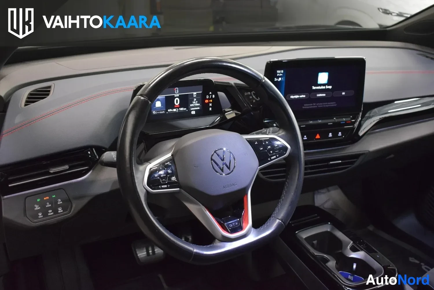 Musta Volkswagen ID.4 GTX 2022, ulkokuva 8 – Raisio