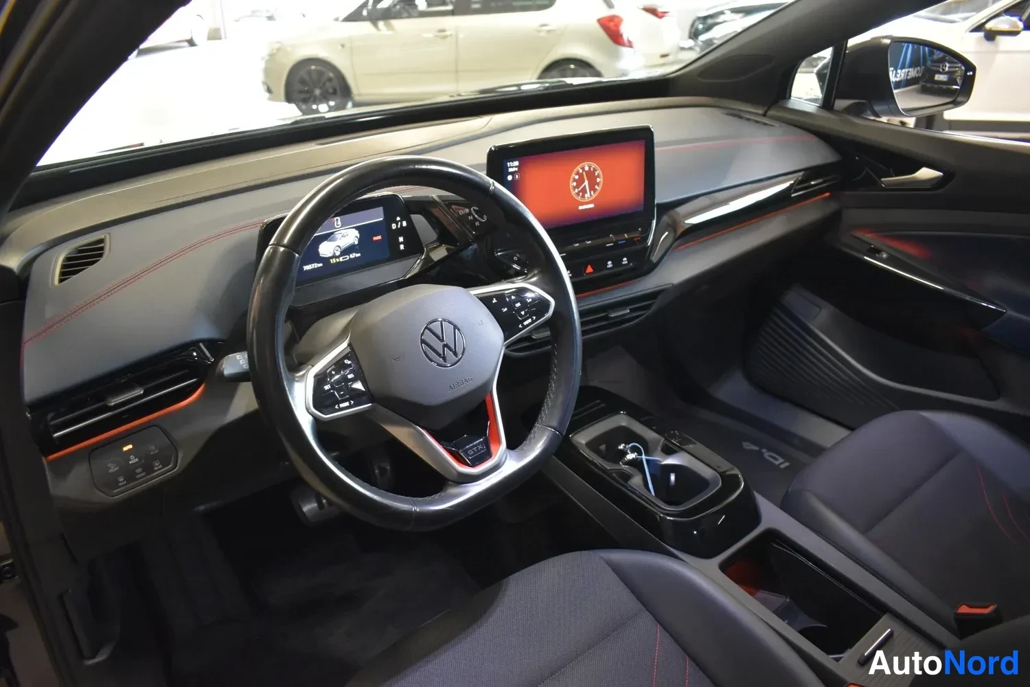 Harmaa Volkswagen ID.4 GTX 2022, ulkokuva 6 – Raisio