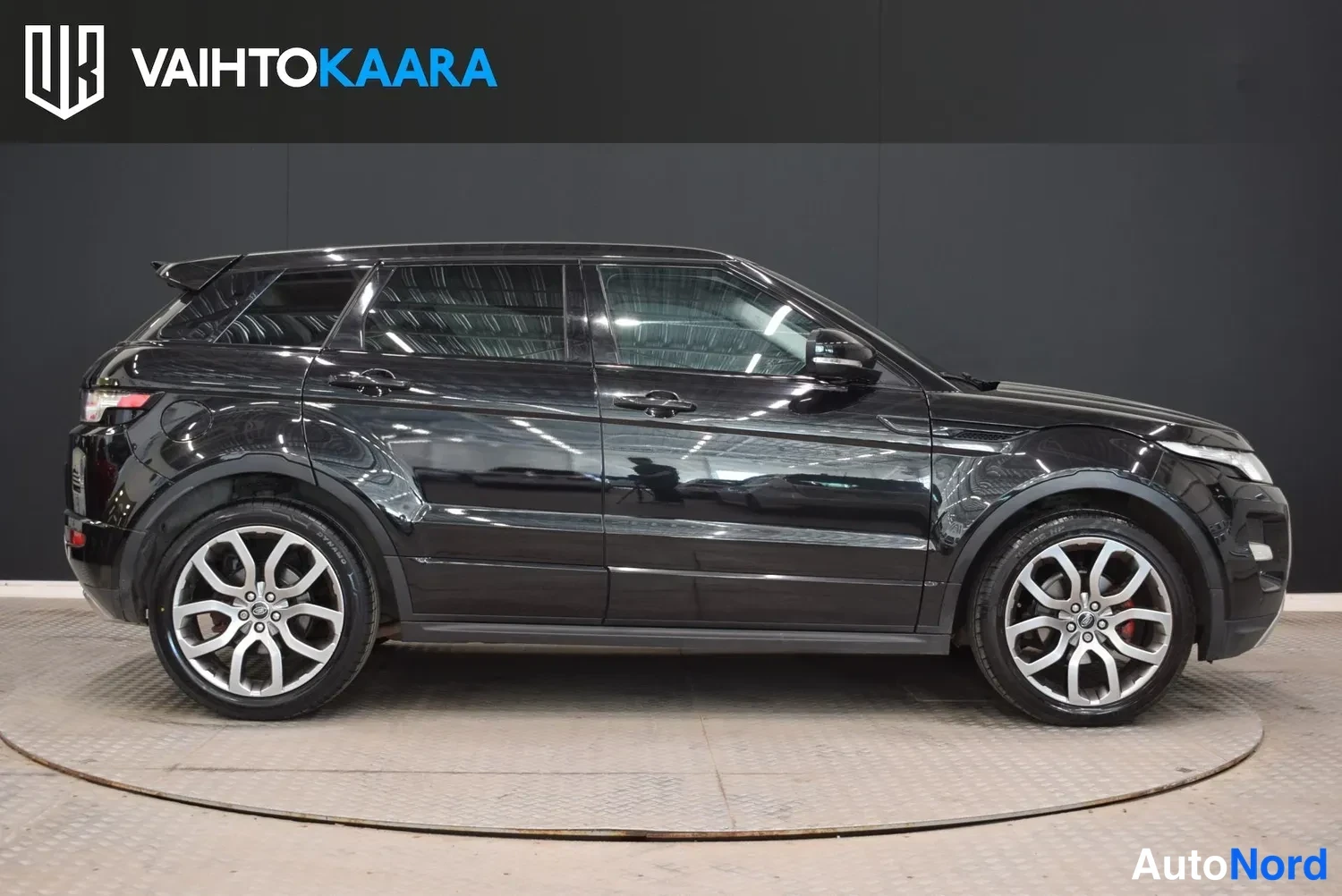Musta Land Rover Range Rover Evoque 2013, ulkokuva 5 – Raisio
