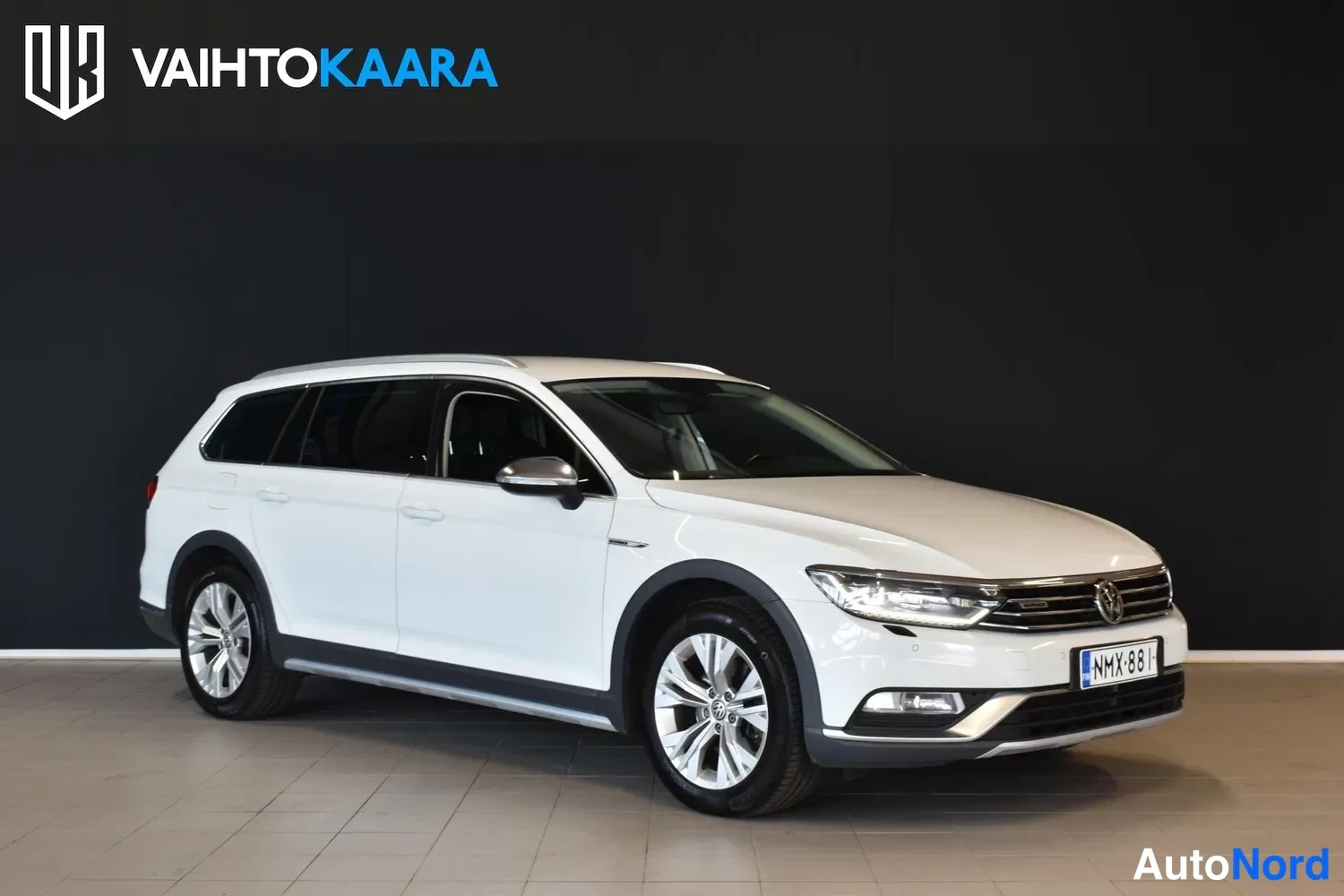 Valkoinen Volkswagen Passat Variant 2017, ulkokuva 6 – Raisio