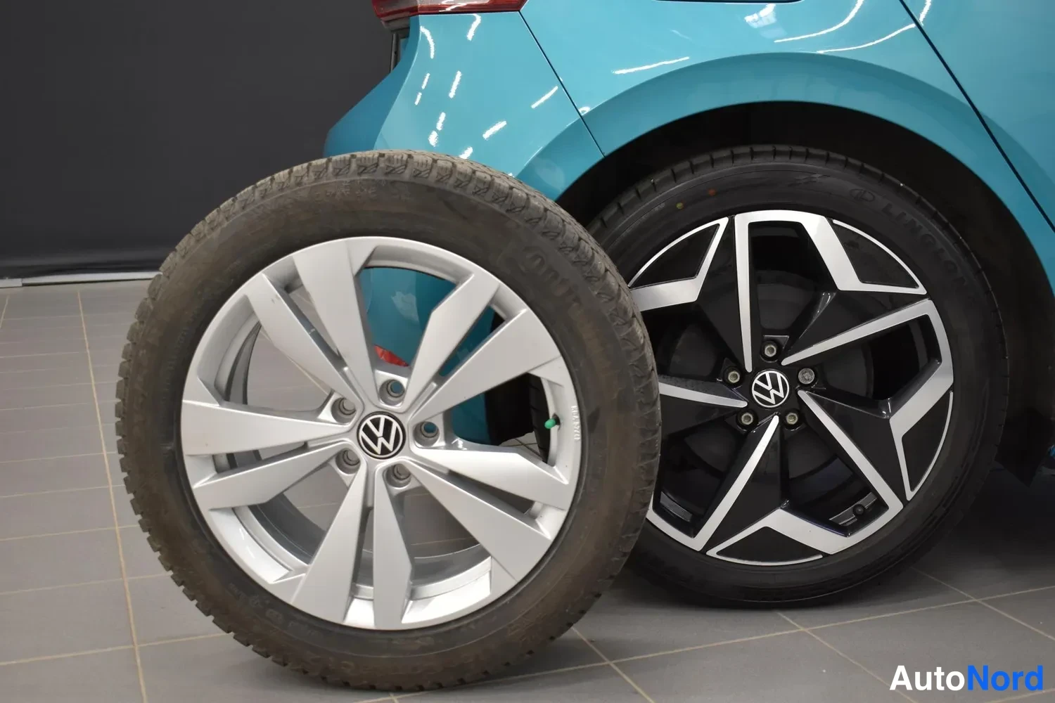 Turkoosi Volkswagen ID.3 2020, ulkokuva 12 – Raisio
