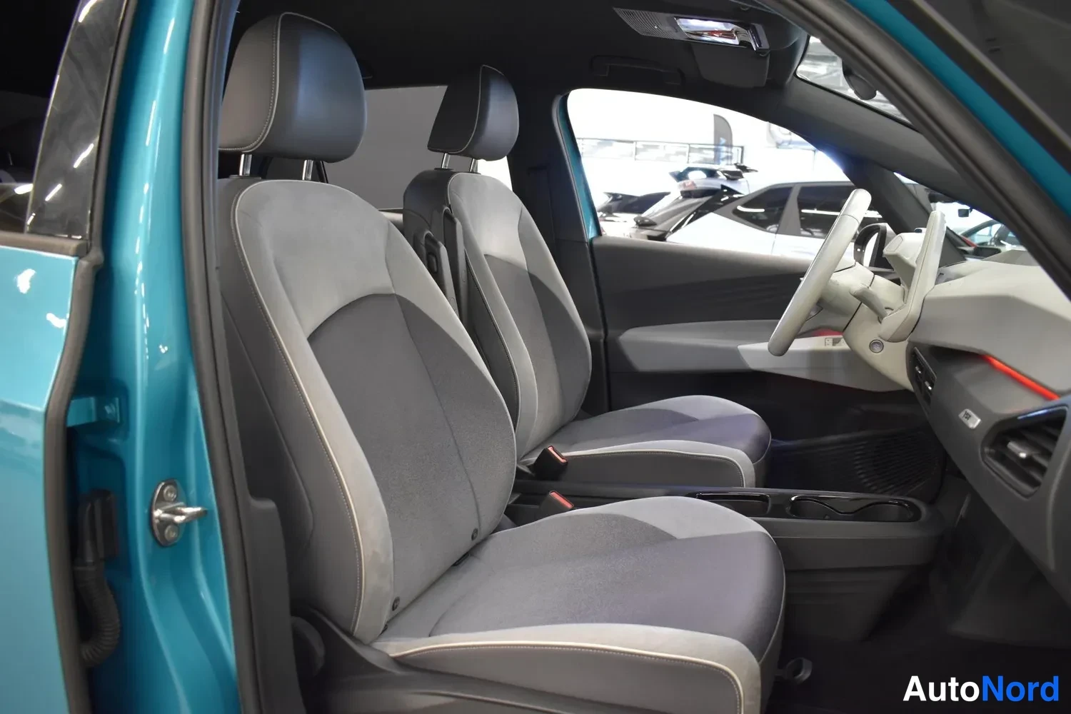 Turkoosi Volkswagen ID.3 2020, ulkokuva 10 – Raisio
