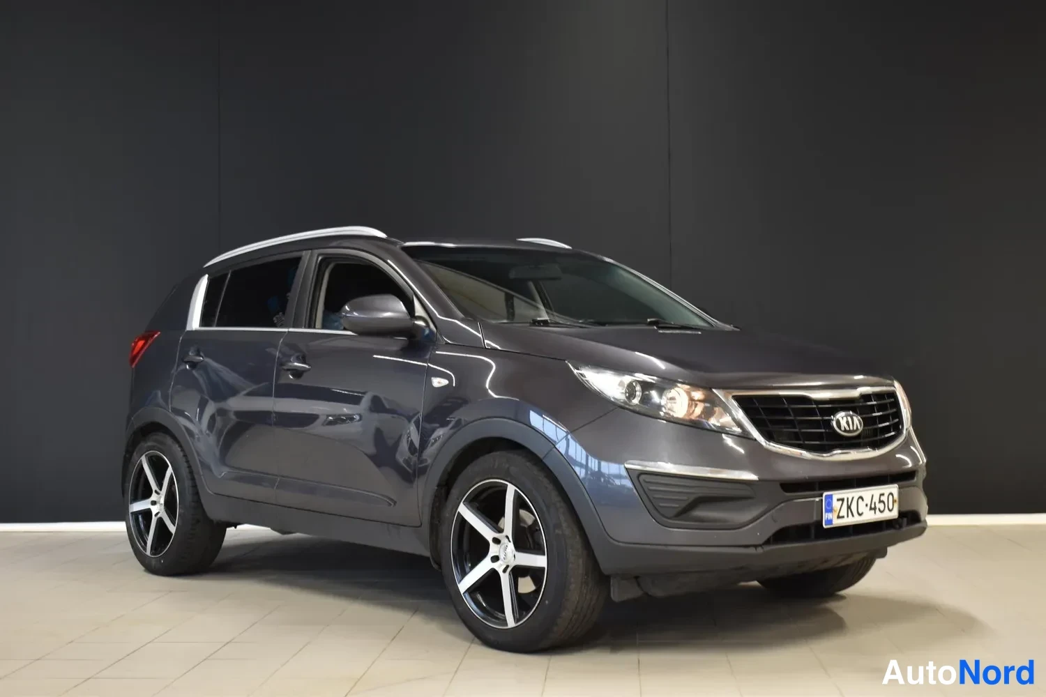 Harmaa Kia Sportage 2015, ulkokuva 6 – Raisio