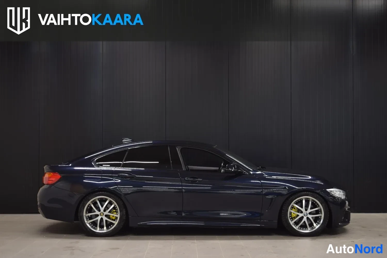 Musta BMW 430d 2015, ulkokuva 5 – Raisio