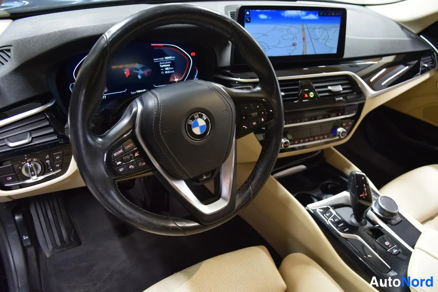 Musta BMW 520d xDrive 2021, ulkokuva 9 – Raisio