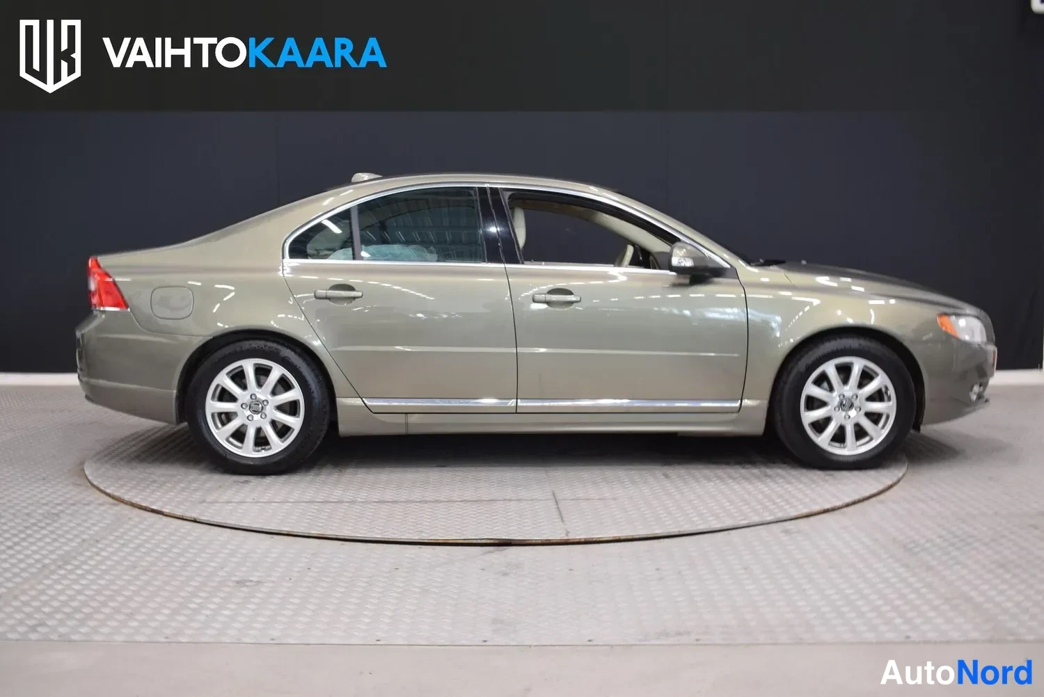 Vihreä Volvo S80 2011, ulkokuva 5 – Raisio