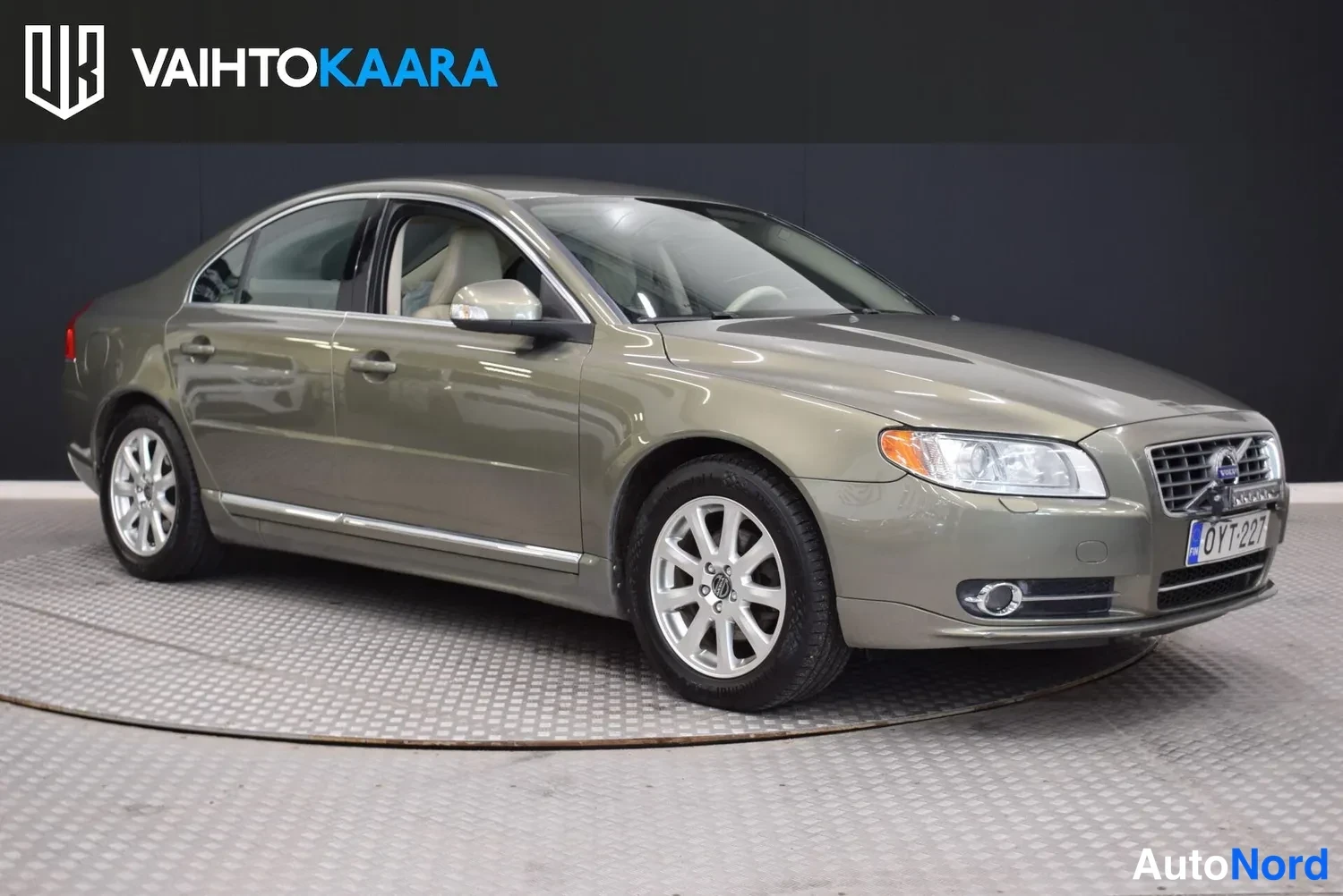 Vihreä Volvo S80 2011, ulkokuva 6 – Raisio