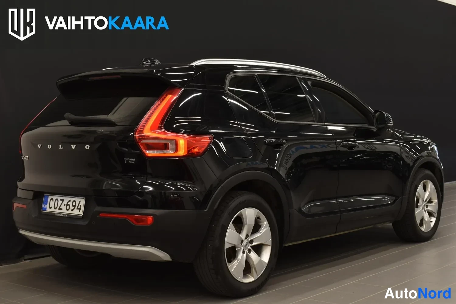 Musta Volvo XC40 2020, ulkokuva 4 – Raisio