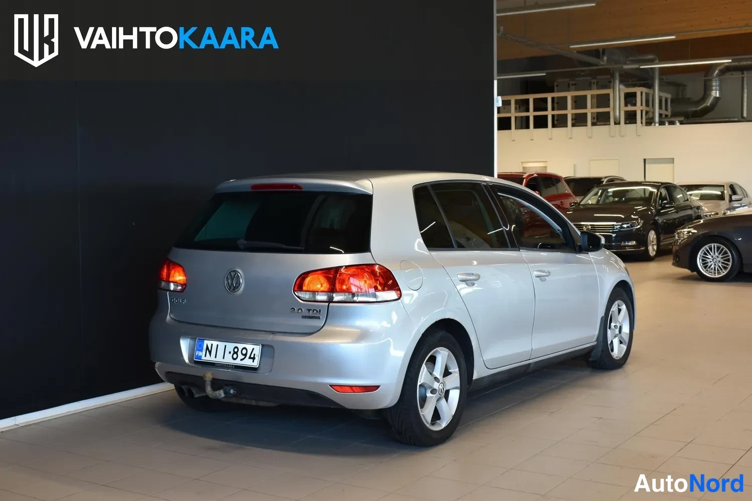 Harmaa Volkswagen Golf 2012, ulkokuva 6 – Raisio