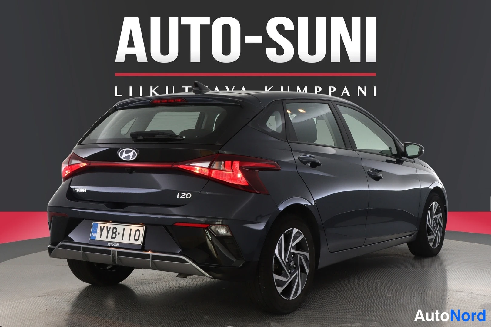 Harmaa Hyundai i20 2024, takaviisto, kuva 5