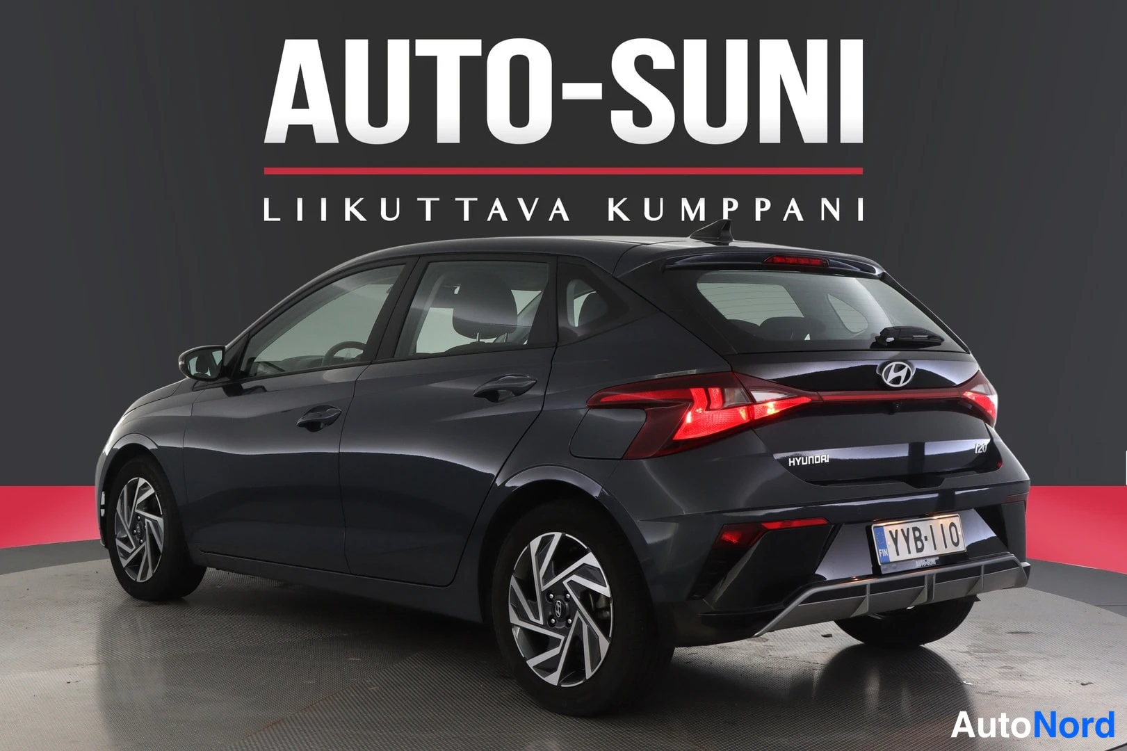 Harmaa Hyundai i20 2024, takaviisto, kuva 6