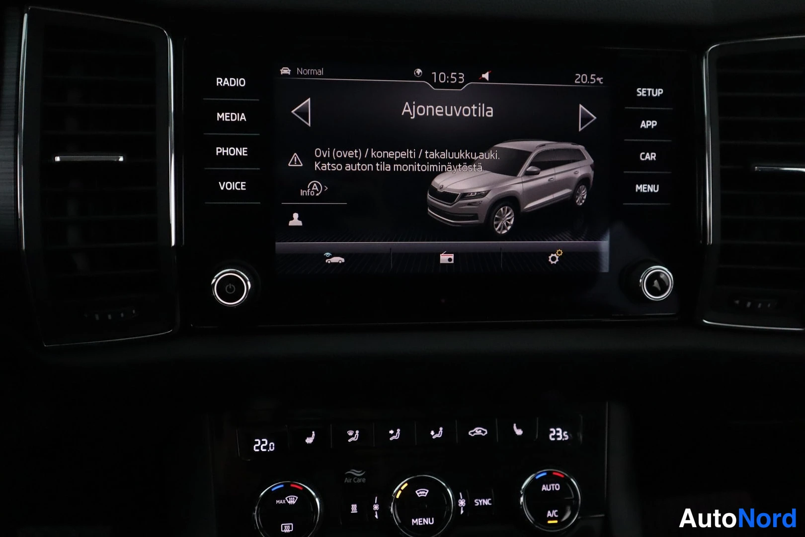 Harmaa Skoda Kodiaq 2019, yksityiskohta, kuva 17