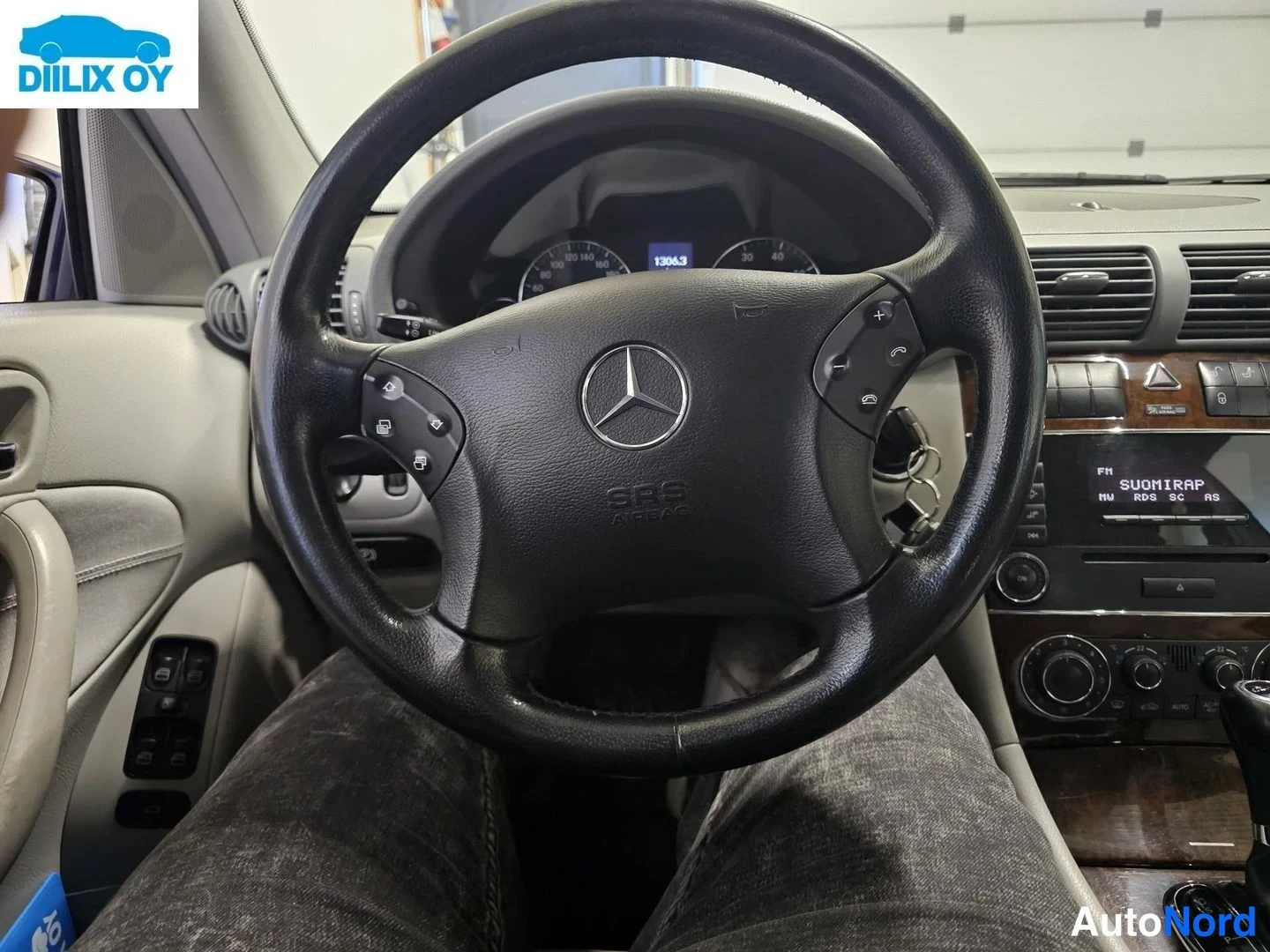 Sininen Mercedes-Benz C 200 2005, kuva 14