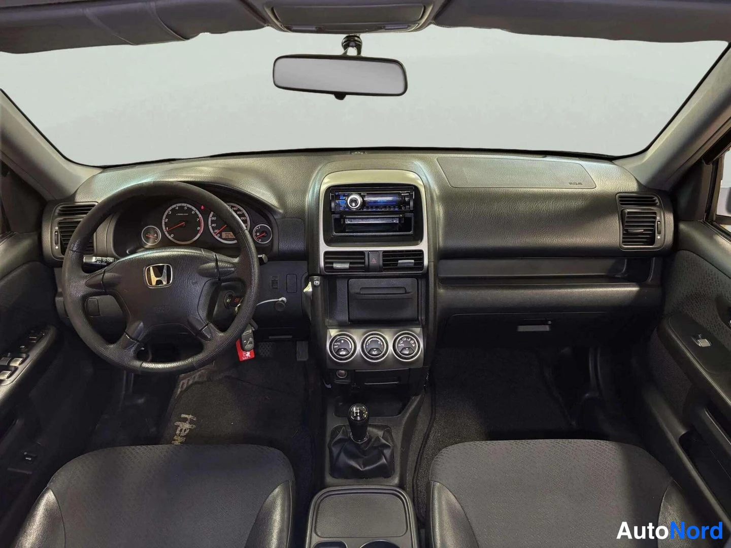 Harmaa Honda CR-V 2004, edestä, kuva 5