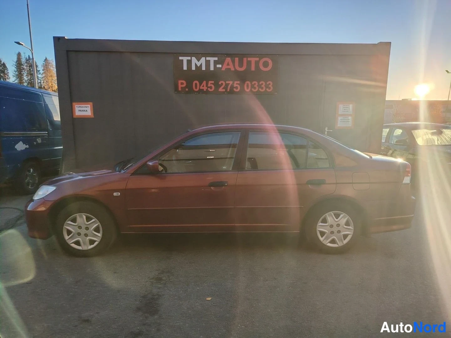 Punainen Honda Civic 2005, kuva 8