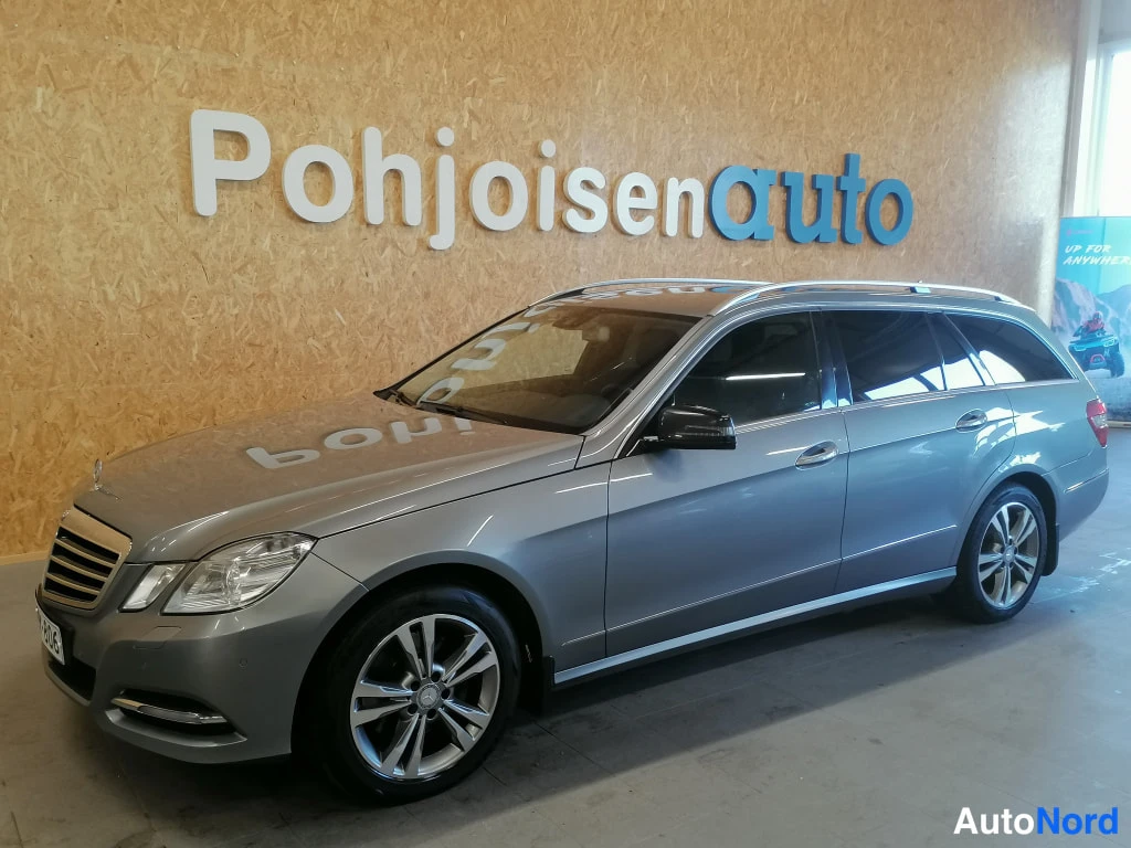 Hopea Mercedes-Benz E 2012, etuviisto, keula vasemmalle, kuva 2