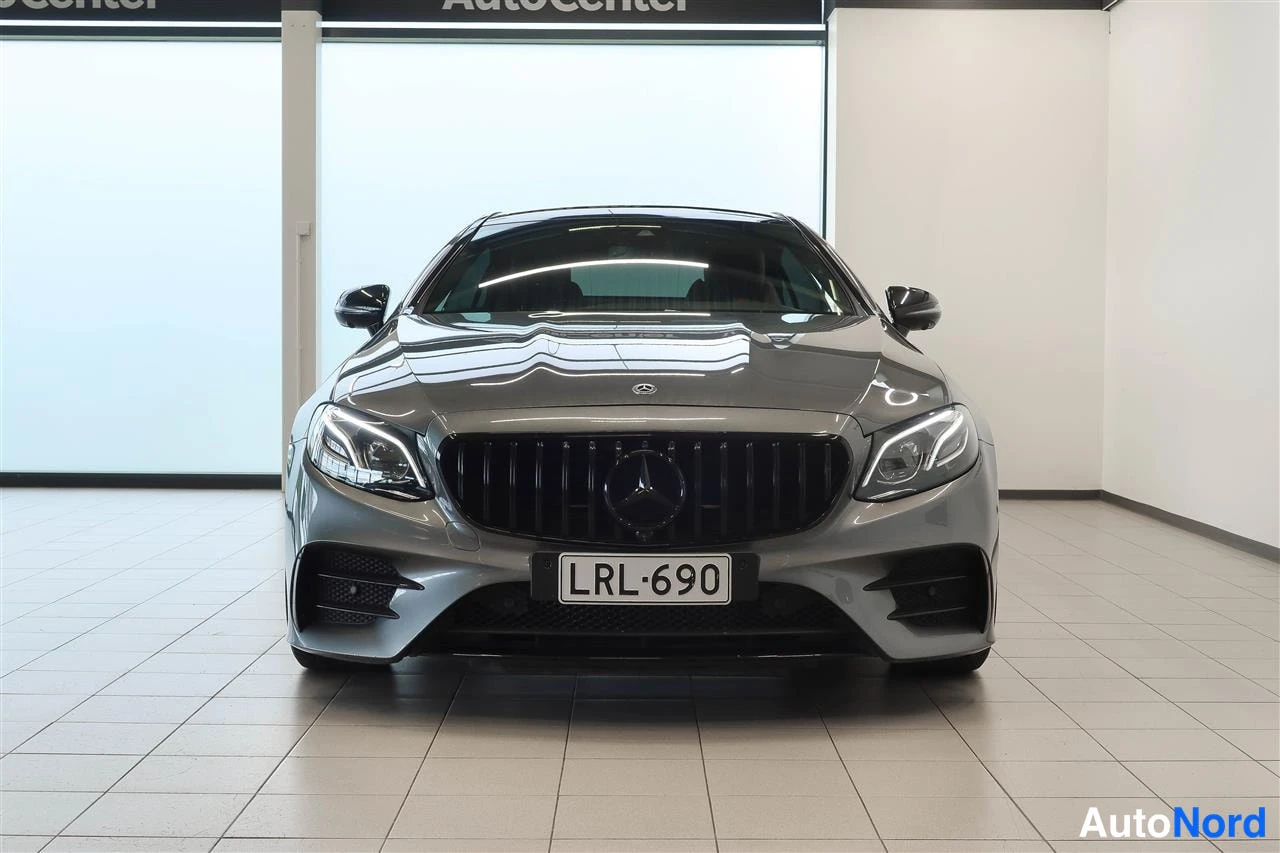 Harmaa Mercedes-Benz E 53 AMG 2019, edestä, kuva 8
