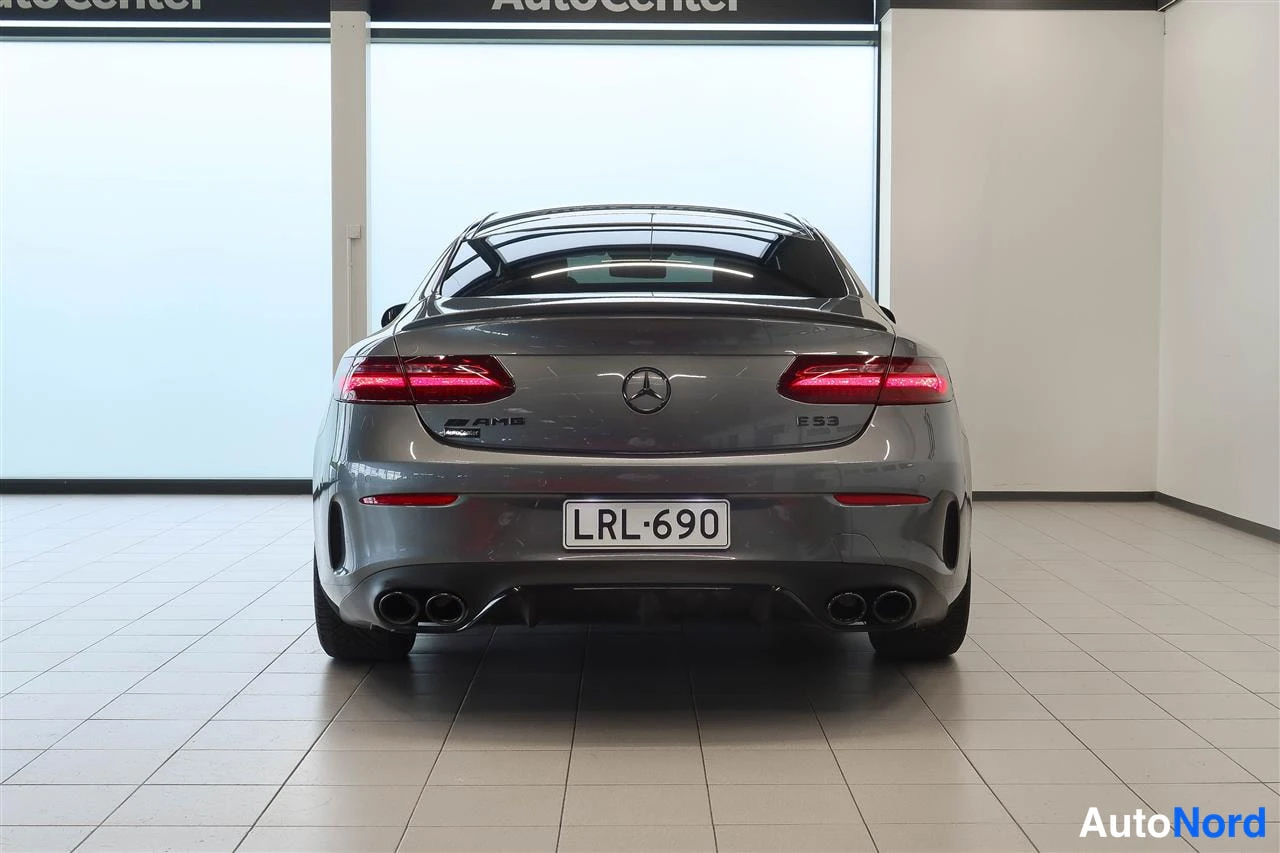 Harmaa Mercedes-Benz E 53 AMG 2019, takaa, kuva 20