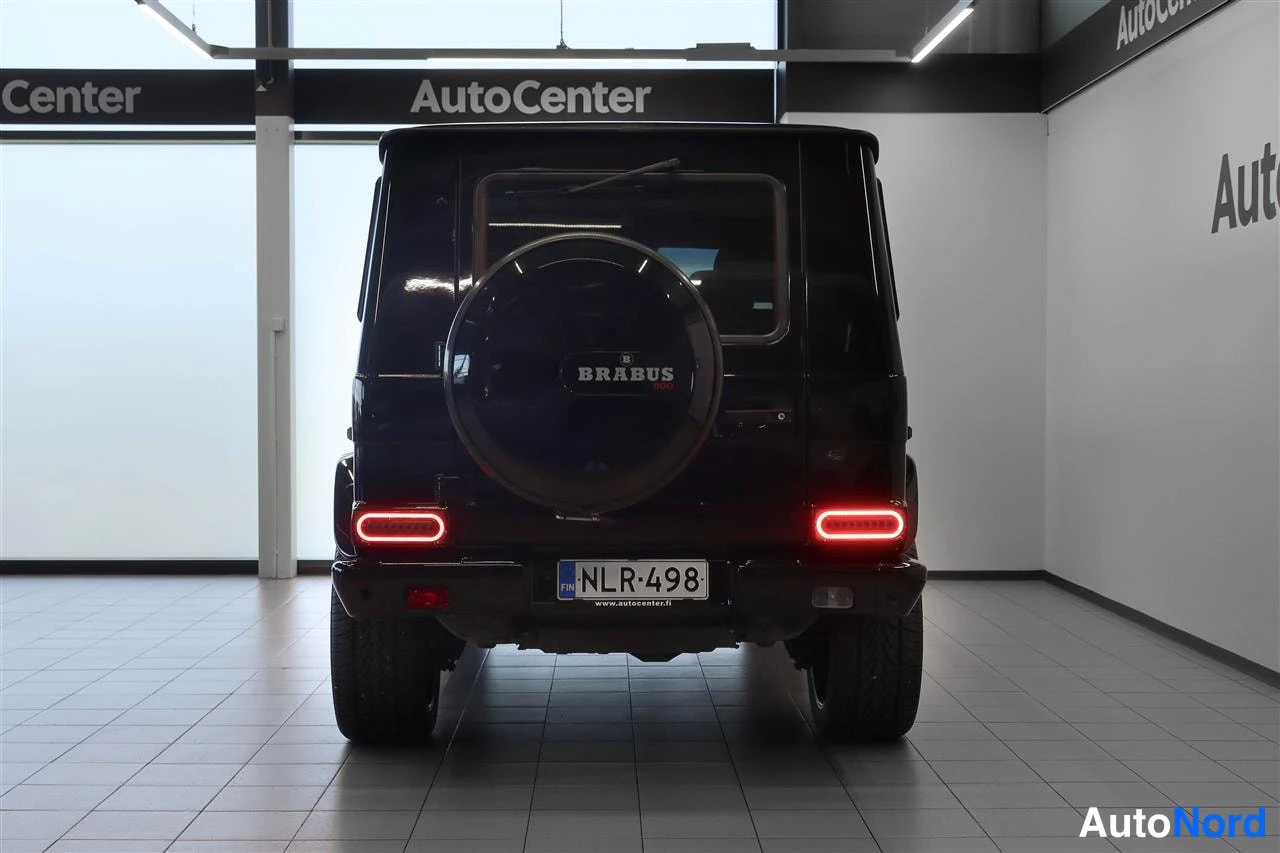 Musta Mercedes-Benz G 2001, takaa, kuva 12