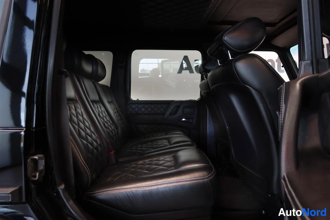 Musta Mercedes-Benz G 2001, takaistuimet, kuva 17