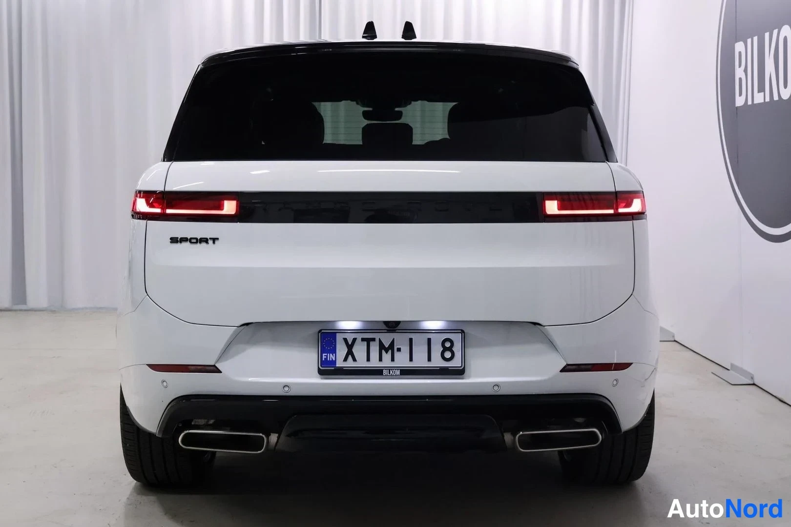 Valkoinen Land Rover Range Rover Sport 2025, takaa, kuva 7