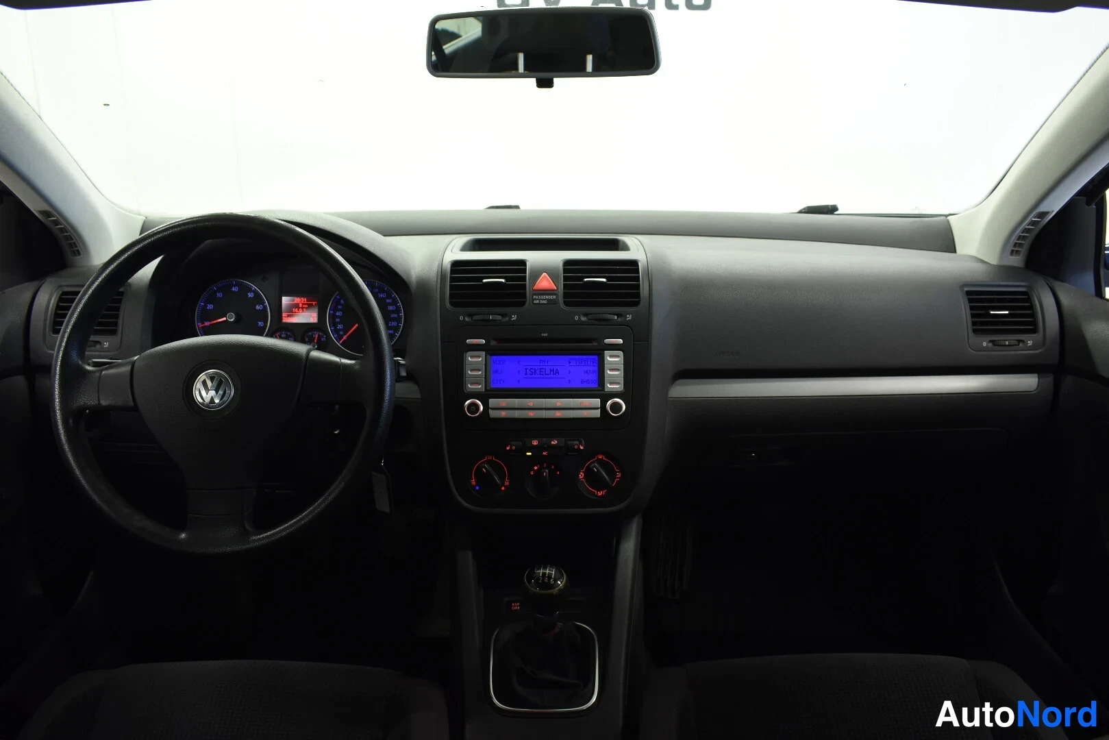 Sininen Volkswagen Golf Variant 2008, kuva 13